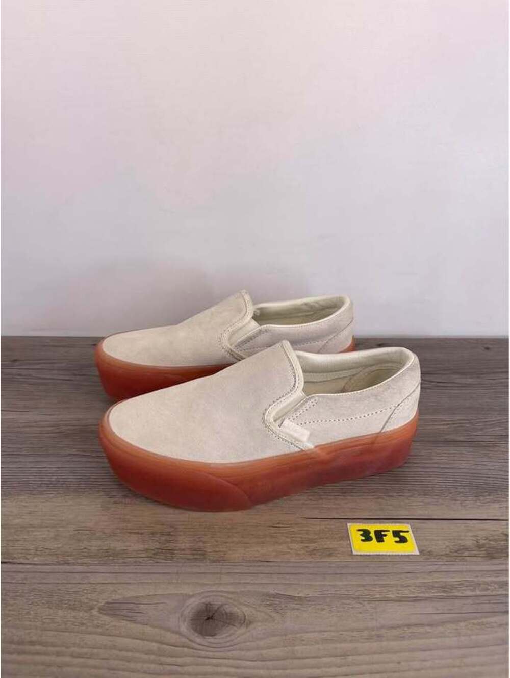 Vans Slip-On Stacked Suede Shoes Women's Size 6.5